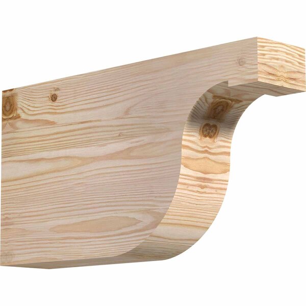 Ekena Millwork Del Monte Smooth Rafter Tail, Douglas Fir, 3 1/2"W x 10"H x 18"L RFT04X10X18DEL00SDF - main